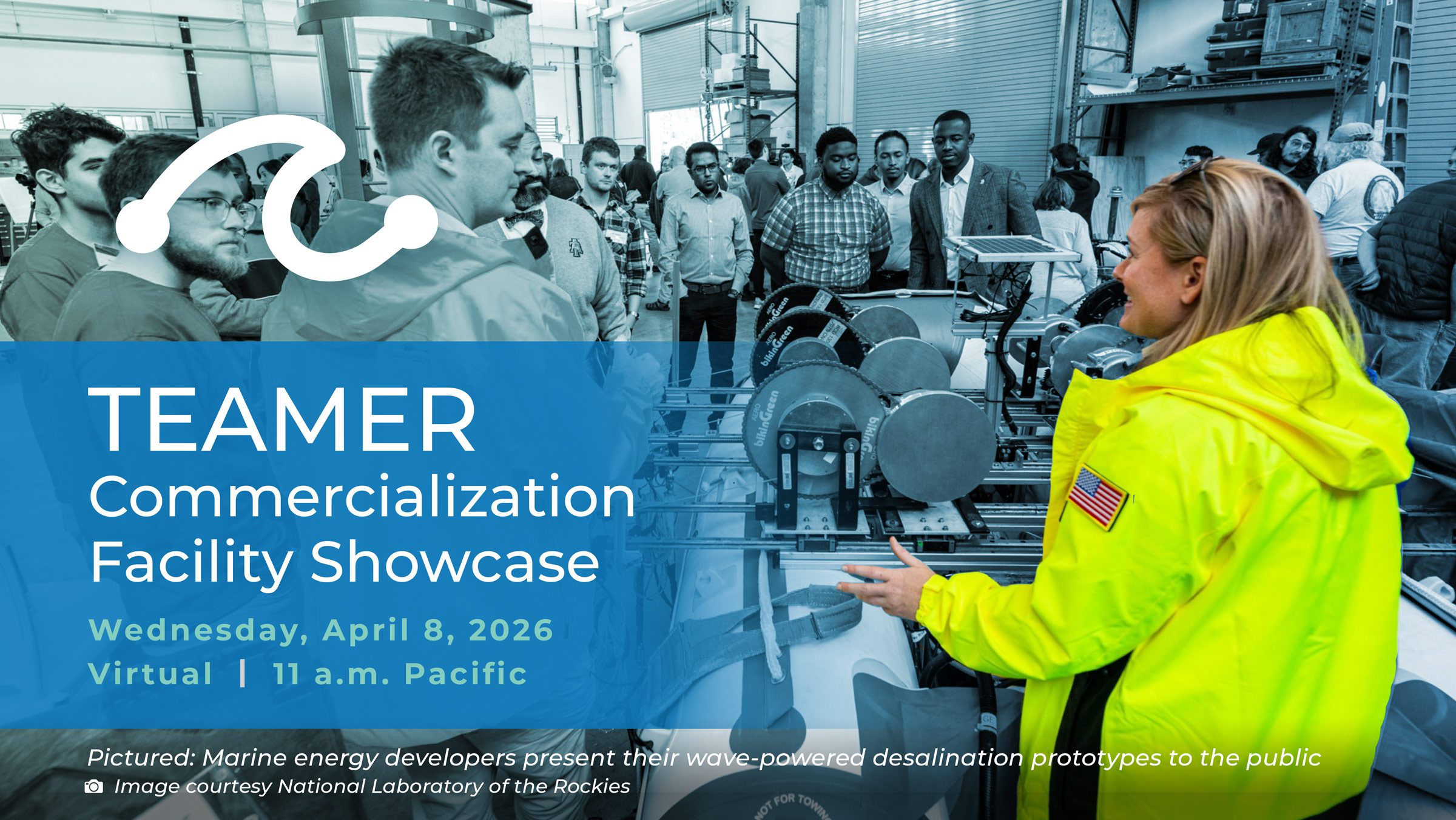2026 April 4 TEAMER Commercialization Facility Showcase webinar recording available